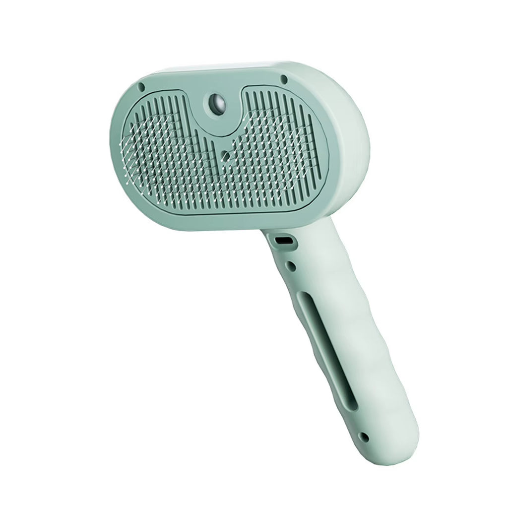 Steam Spray Dog Grooming Brush Unique Steam Brush for Dogs Luxury Grooming Brush Dog Steam Brush