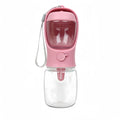 Pets Water Bottle Portable Food-Grade Material Dog Cat Travel Pet Water Cup Bottle with Food Dispenser Puppy Water Bottle